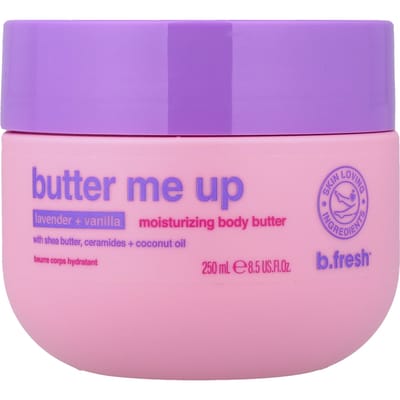 b.fresh, Butter Me Up, Hydraterende Body Butter, Lavendel + Vanille, 250ml (8,5 fl oz) white