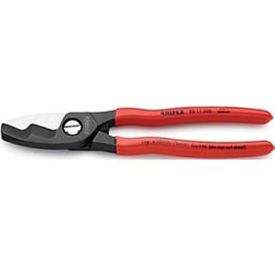 Knipex 95 11 200 Kabelschaar Geschikt voor (striptechniek) Aluminium- en koperkabel, een- en meerdraads 20 mm 70 mm² 2
