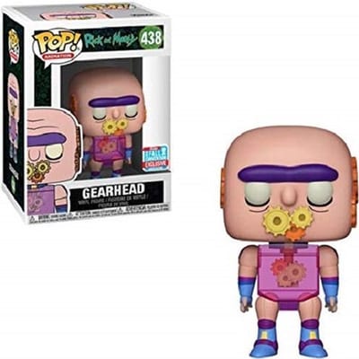 Funko POP! Gearhead Rick and Morty #438 Limited Edition Vaulted Rare 2018 Fall Convention