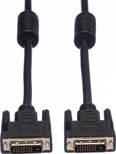 VALUE DVI monitor kabel, DVI M-M, (24+1) dual link, 1 m