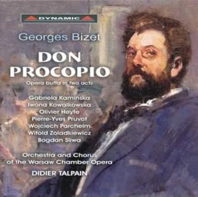 Warsaw Philharmonic Chamber Orchestra, Chór Warszawskiej Opery Kameralnej, Didier Talpain - Bizet: Don Procopio - Opera Buffa In Two Acts (CD)