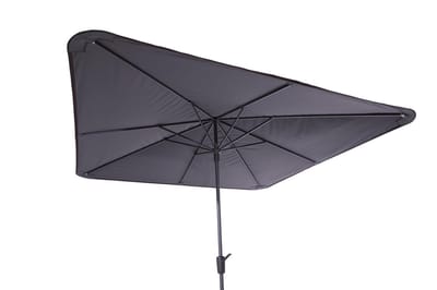 Madison stokparasol round corner 280 x 280 cm. - Taupe