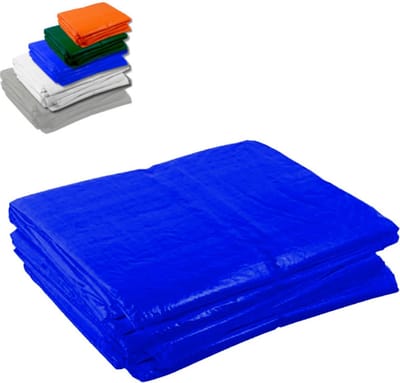 Blauw afdekzeil bache bouwzeil 8x10m 100gr/m²