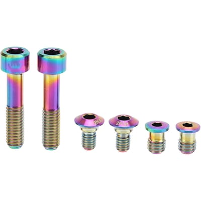 RISK Kit Boulons de Fixation Manettes Pouce Alliage Titane Pièces de Rechange pour XX1 Eagle