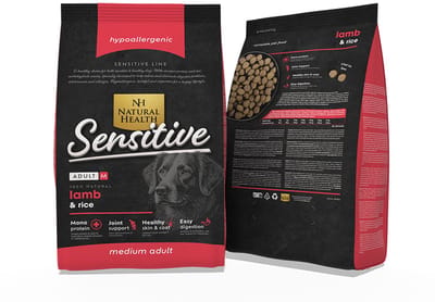 Natural Health hondenvoer Lamb & Rice Adult 1,75 kg - Hond