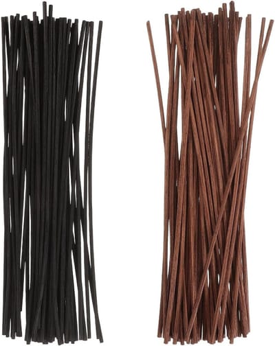Geurstokjes Navullingen - Aroma Stokjes - Kamer Geur Verspreiden - Natuurlijke Houtvezels - 200 Stuks - Diverse kleuren