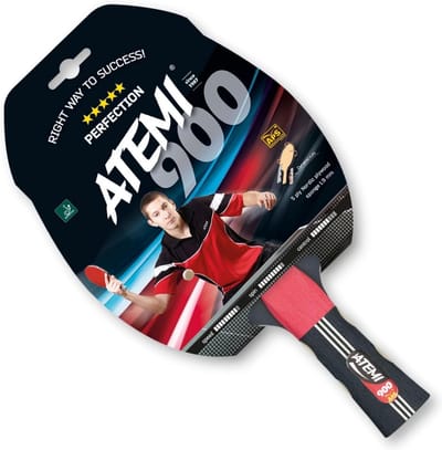 Tafeltennis Batje - Pingpong Racket - Sport Spelen - 5 Sterren Kwaliteit - 6 mm dik - Zwart