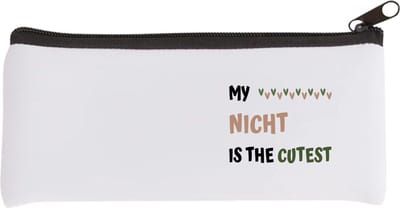 Akyol - my nicht is the cutest Etui - Nicht - schattige nicht - verjaardagscadeau - verjaardag - cadeau - cadeautje voor nicht - nicht artikelen - kado - geschenk - gift - 20 bij 9 cm