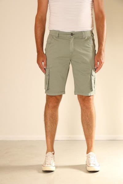 New Star heren bermuda - heren short Brisbane - lichtgroen - L11 - maat S
