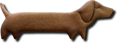 Leschi Warming Pillow Winston the Dog - Caramel/bruin