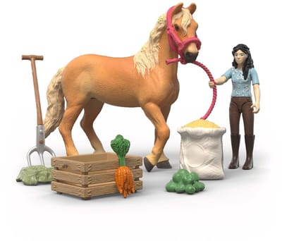 Schleich Horse Club 42797 Emily' dieren verzorgingsset Voertuigen