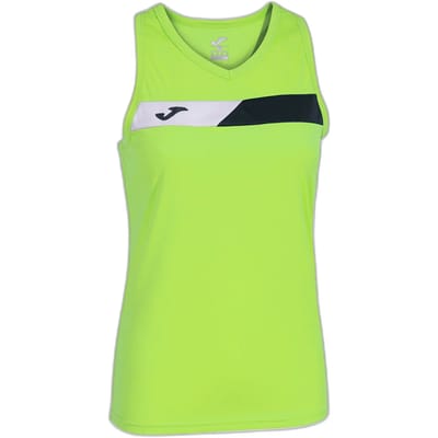 Joma Court Mouwloos T-shirt Groen M Vrouw