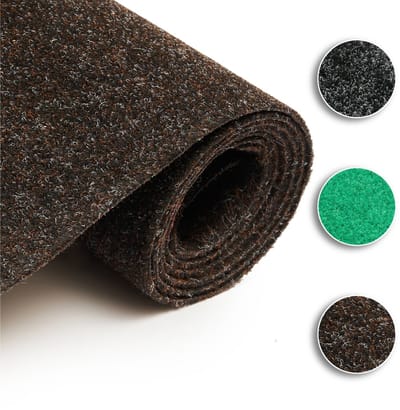 Tapiso Vera Kunstgras Bruin 4 mm Balkon Tuin Terras Grastapijt Maat- 200x750