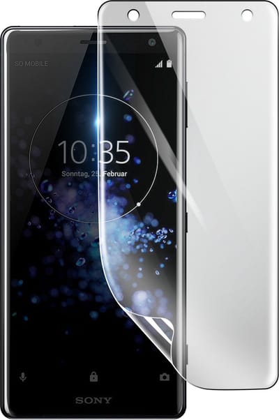 3mk, Geschikt voor Sony Xperia XZ2, Schokbestendige Hydrogel Screenprotector, Transparant