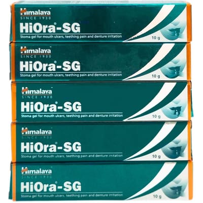 Hiora-SG-set (5 x 10 gram), Hiora-SG-set, Himalaya black