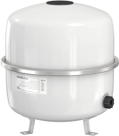Flamco Expansievat Contra-Flex 80 L/1,5 bar (6 bar) wit, voor Verw., 26783
