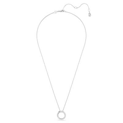 Swarovski 'Dextera' Dames Halsketting van Basismetaal - Zilver 5692737