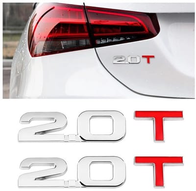 Allecto - 3D-embleem badge - metalen autosticker - 2 stuks - auto