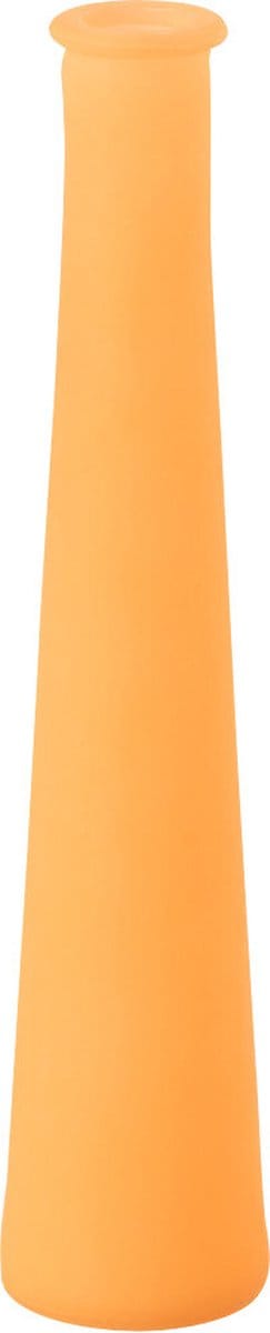 J-Line vaas Tube - glas - oranje - 31.5 cm hoog