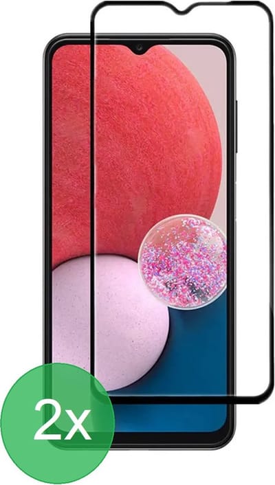 2x Full Cover Screenprotector Geschikt voor: Samsung Galaxy A12 5G / A32 5G / A22 5G / A13 4G & 5G / A23 4G & 5G / A04s / M23 - Screen protector - volledige glas - bescherming - beschermglas - ZT Accessoires