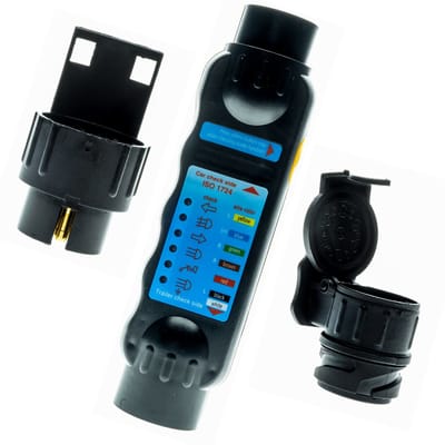 Einparts Automotive 7/13-Pins Aanhangerstekkertester Volgens De Iso-Norm
