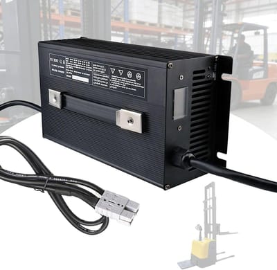 Vorkheftrucklader - Acculader - Accu's Opladen - Automatisch Spanning Bereik - 1500W - Zwart