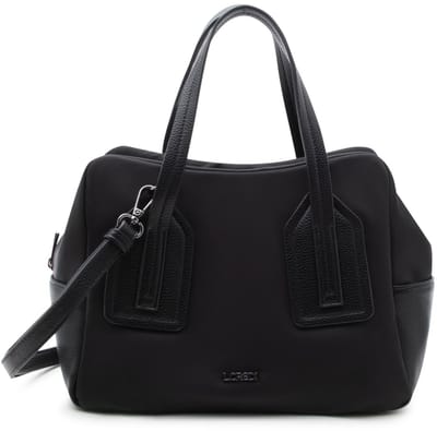 L.CREDI handtas schoudertas Sadma Hand Bag Schwarz zwart