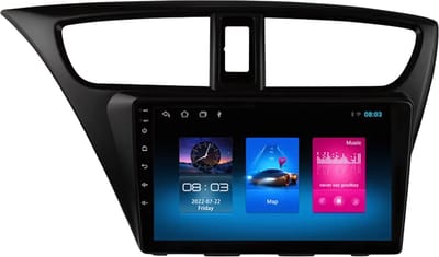 Autoradio met bluetooth - Carplay - Voor Honda Civic 9 (2012-2017) - Geschikt voor Apple en Android - Stereo - Navigatie - Navigatiesysteem auto - 1GB 16GB
