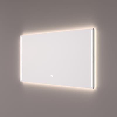 HIPP Design spiegel met LED Verlichting & Touch Dimmer & Verwarming & Kleurenwissel & 80 x 70 x 3 cm