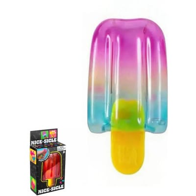 NeeDoh Nice-Sicle IJsje Sensorisch Knijpspeeltje Super Stress ijsje Verlichting voor Kinderen Volwassenen Zomer Easfestival cadeaus