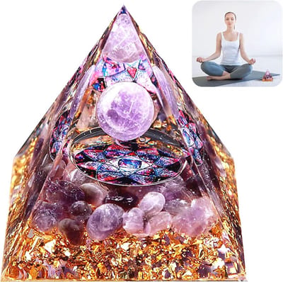 Kristallen Piramide voor Meditatie en Spirituele Genezing