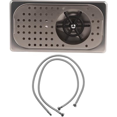 Automatische Bekerspoeler Snel Spoelen G1/2 Roestvrij Staal Pitcher Spoeler voor Hotel Café ThuisFC‑12‑1