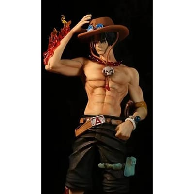 Anime One Piece 10e Verjaardag Vuurvuist Escal D Ace Luffy Broer Figuur Speelgoed Portgas D Ace PVC Actiemodel Poppen Cadeaus