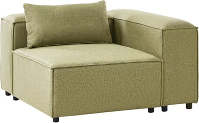 BRANDE - Hoekmodule - Lichtgroen - Polyester