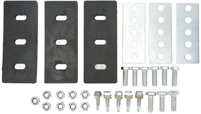 Dailygoods- Modificatiekit Sneeuwblazerrotor - 3-bladig - Universeel - Installatiehardware - Duurzaam Gebruik - Vermijd Clog - Sneeuwblazer