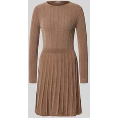 Mini-jurk met ronde hals, model 'MORGAN'