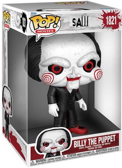 Saw Billy the Puppet (Jumbo Pop!) vinylfiguur 1821 Funko Pop! standaard Unisex