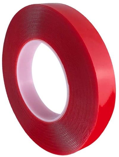 Dailygoody - Dubbelzijdig Acryl Plakband - Heavy Duty - Waterdicht en Hittebestendig - Transparant 10 m x 20 mm - Afneembaar - Voor Montagetape en DIY...