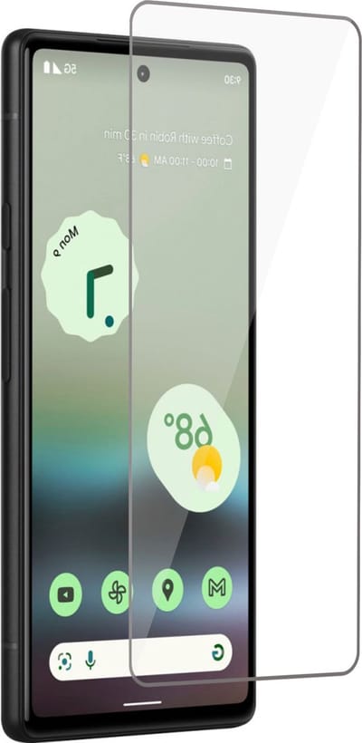 Screenprotector geschikt voor Google Pixel 6a – Screenprotector geschikt voor Google Pixel 6a Screen Protector Tempered Glass