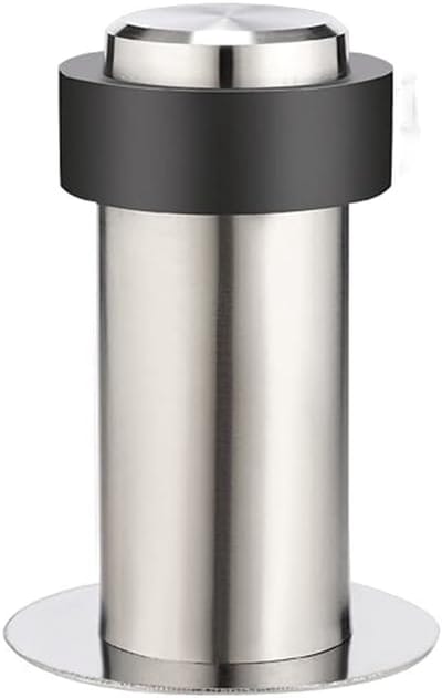 Deurstopper - Muur Beveiliging - Bescherming Deuren - Zelfklevend - 80 mm - Wit