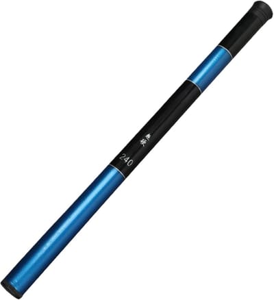Telescopische Hengel - Visstok Draagbaar - Outdoor Vissen - Ultralicht Glasvezel - 30cm Ingetrokken - Meerkleurig
