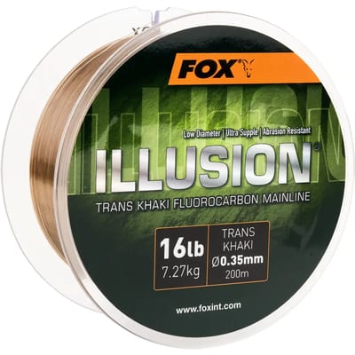 Soft Mainline Trans Khaki X250M Illusion Fox - Karper Lijn - Karperlijn - Karper - Karpervissen