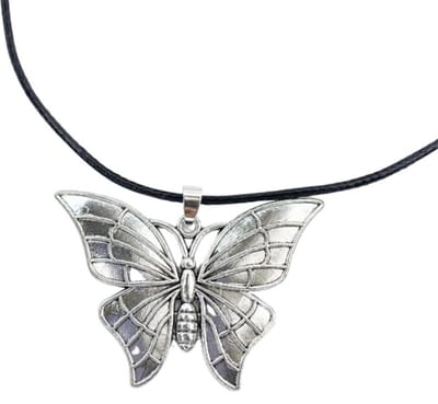 Ketting zilverkleur vlinder verstelbaar - Charme Bijoux
