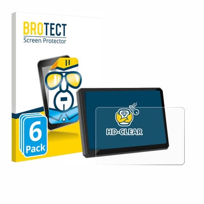 BROTECT - Screenprotector voor Carpuride W502BS Pro 5" - Folie Beschermfolie transparant 6 Stuks