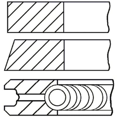 Goetze Engine Zuigerveren set GOETZE 08-429300-10