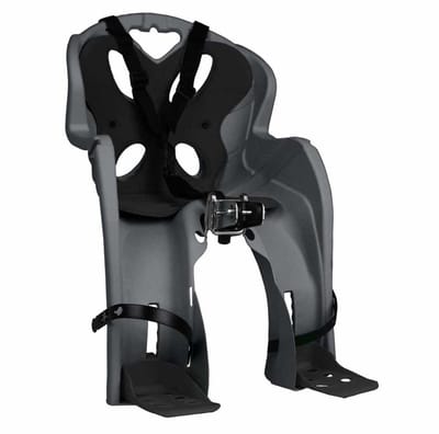 Nfun Simpatico Kinderfietsstoeltje Met Stuur Grijs Max 15 kg Jongen