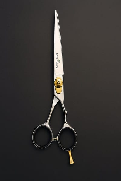 Belux Surgical Instruments / Professionele Kapper Schaar - Zilver - Kappers Salon - Rechtshandig - 18 cm