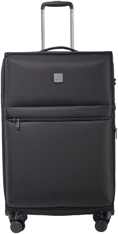STRATIC Lite - zachte grote koffer - 78 cm - Black