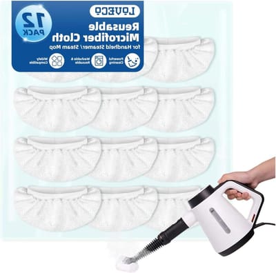 Reservedoeken Stoomreiniger - Microvezeldoeken - Hygiënisch Schoonmaken - 12 Stuks Set - Universeel