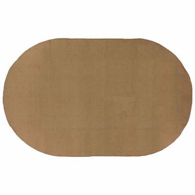 vidaXL - Gebied - Tapijt - Naturel - 152 - x - 245 - cm - Jute